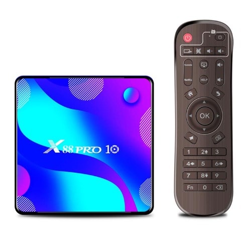 X88 PRO 10 Smart Android TV Box - 4GB RAM - 32GB ROM - Ultra HD