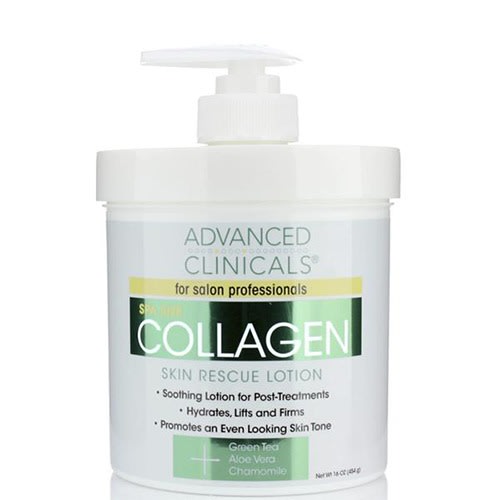 Advanced Clinicals Collagen Skin Rescue Lotion - 464g