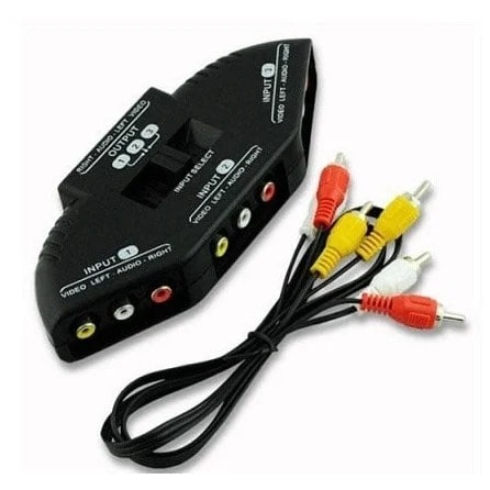 3 Way Av Rca Switch Selector