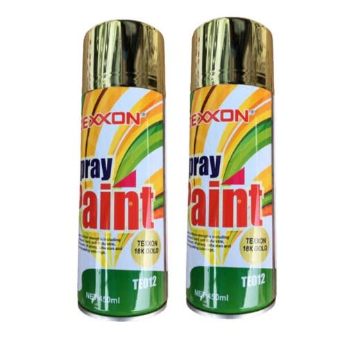Spray Paint - Gold - 2pcs - 450ml
