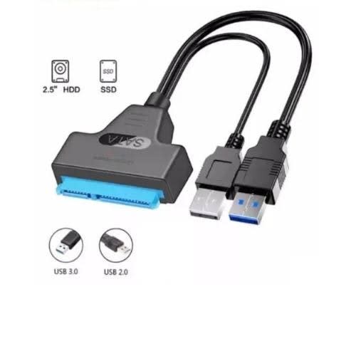 Sata Cable To Usb 30 Adapter - Black