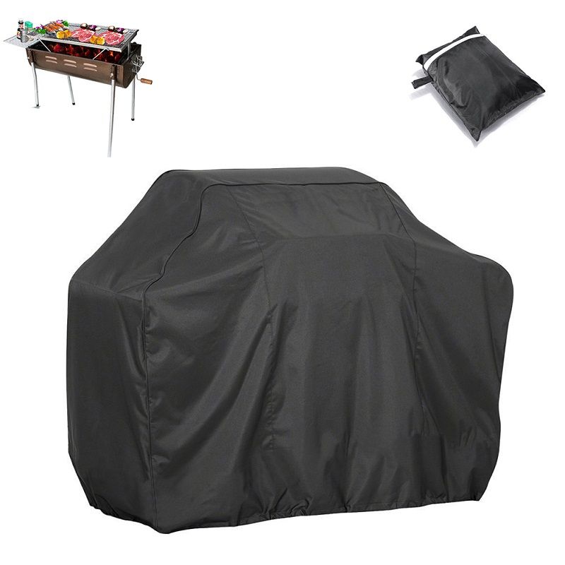 Waterproof BBQ Cover Grill Cover Anti Dust Rain Gas Charcoal Electric Barbeque Garden Grill Protection Outdoor Black New