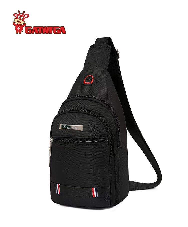 Casual Shoulder Sports Sling Bag Chest Crossbody Bag - Free Size