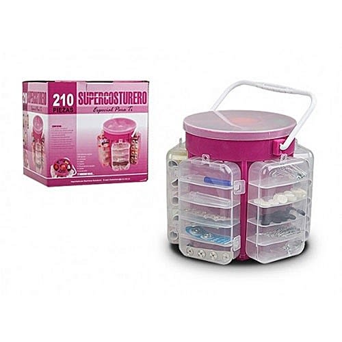 Everyday Home 210-piece Sewing Kit Deluxe Caddy