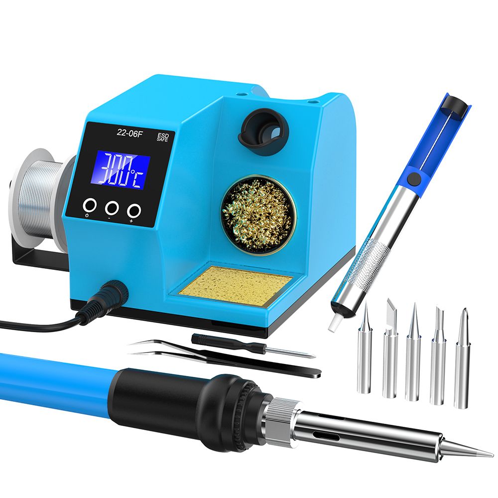 Lcd Display Digital Soldering Station Pid  Heating