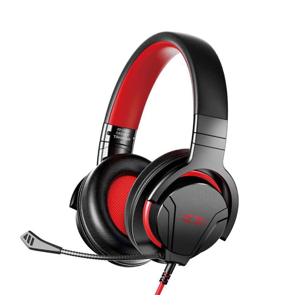 LIBERTY GAMER SHADE Head-mounted Gaming Headset 40mm Driver Unit Ergonomic Design Detachable Microphone Wide Compatibility