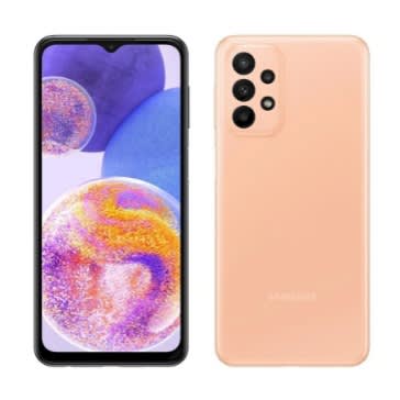 Galaxy A23 - 6.6" - 64GB ROM - 4GB RAM - Dual SIM - 4G LTE - 50MP - Fingerprint - 5000mAh - Peach