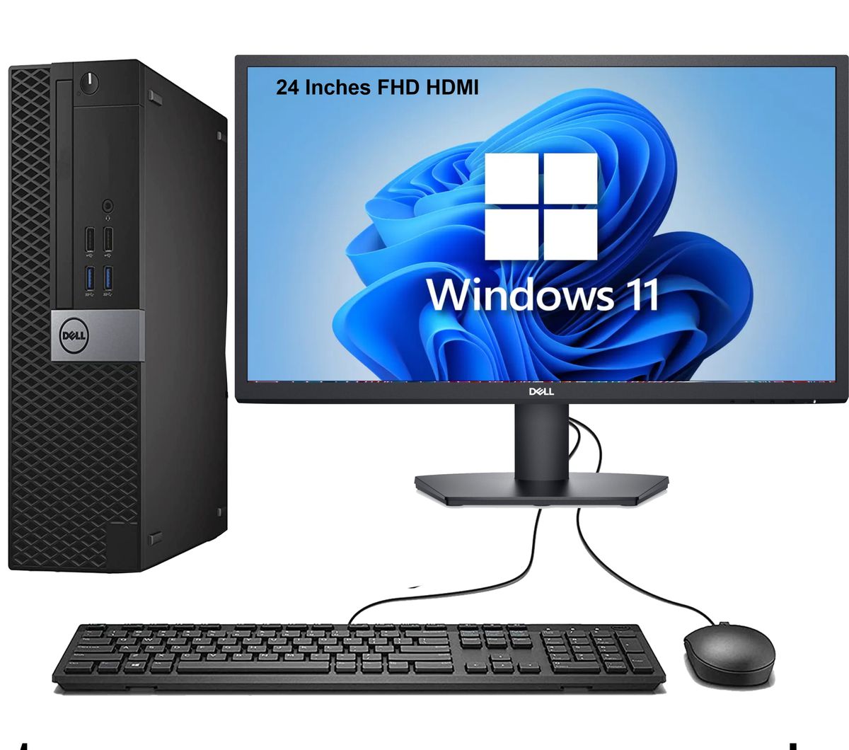 OptiPlex 7040 SFF - Core I5 6500 3.2 GHz VPro 8GB RAM 512GB SSD, Win 11 & MS Office 2019