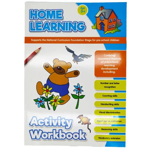 Home Learning Activity Workbook - Blue