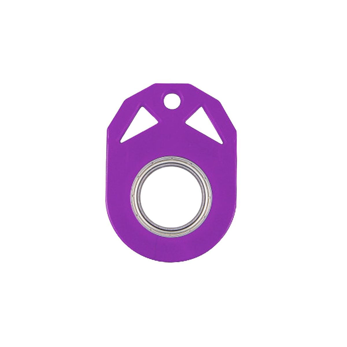 Hand Fidget Toy Anti-Anxiety Rotating Fingertip Toy Kids Gift Purple