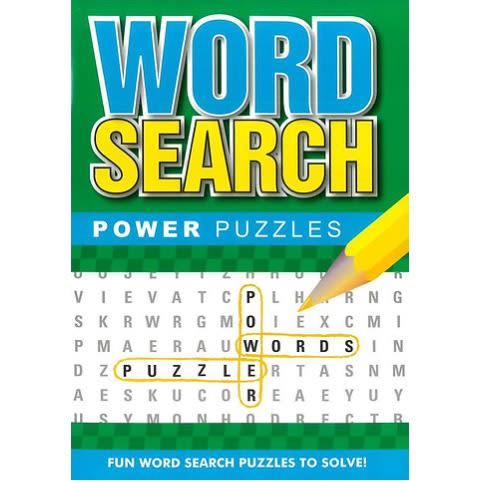 Word Search Power Puzzles Green