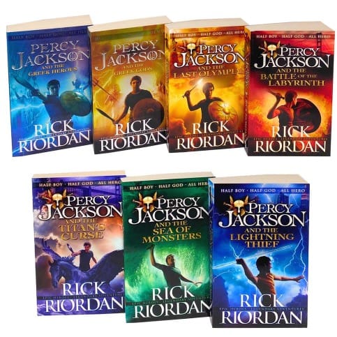 Puffin Percy Jackson Collection - 7 Book Set