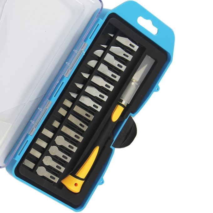 1 Knives With 14 Bl-ade Replacement Surgical Scalpel Paper Cut