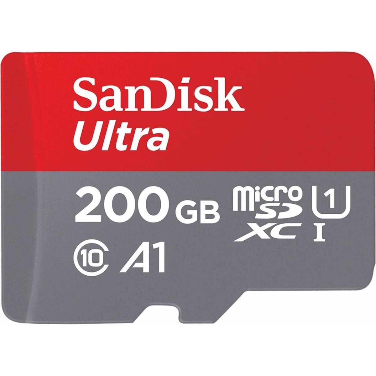 Ultra 200GB MicroSDXC UHS-I Card 100MBs U1 A1