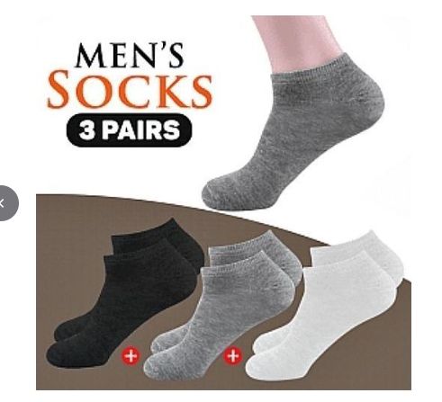 12 Pairs(A Dozen) Of Smart Men's Ankle Socks