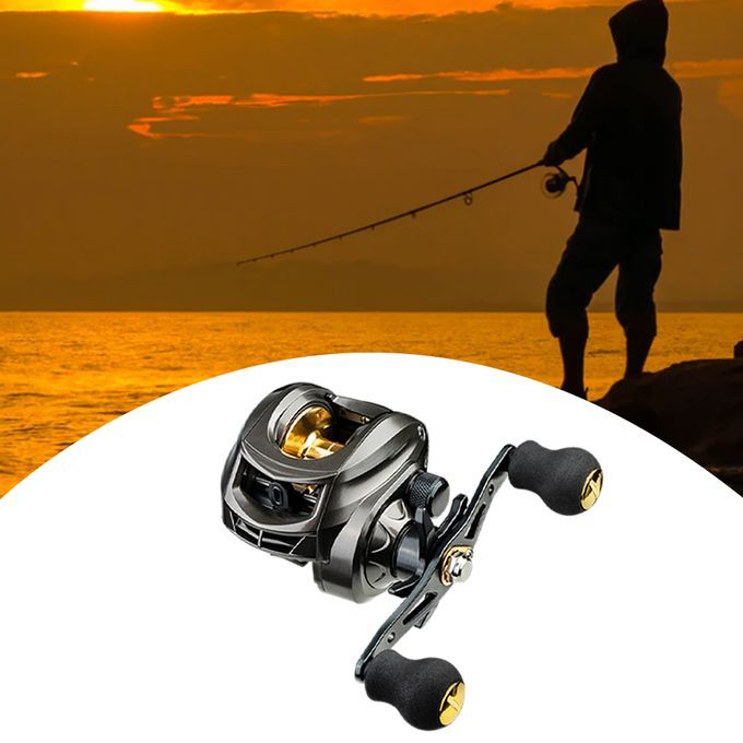 7.2:1 Gear Ratio  Reel Baitcasting Reel 12+1BB 17 Right Hand