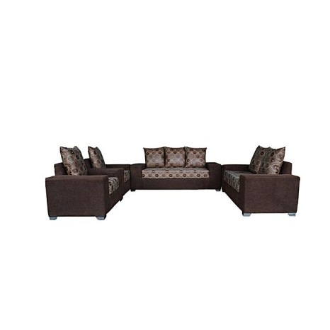 Pawafu 7 Seater Sofa- Brown