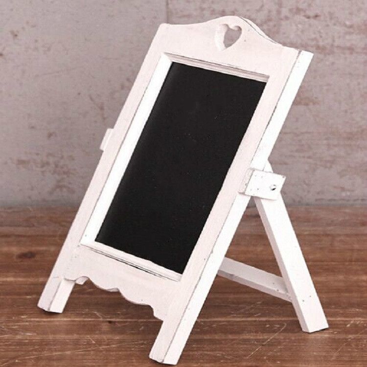 Multifunctional Wooden Desktop Memo Message Blackboard