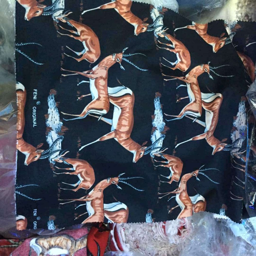 Igbo Traditional Material (velvet Material)