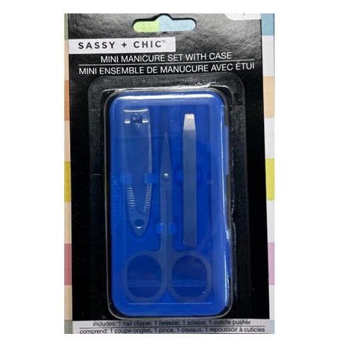 Mini Manicure Set -  4pcs