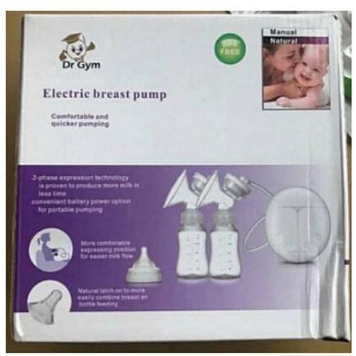 DR GYM ELECTRIC BREAST PUMP(DOUBLE WITH USB)