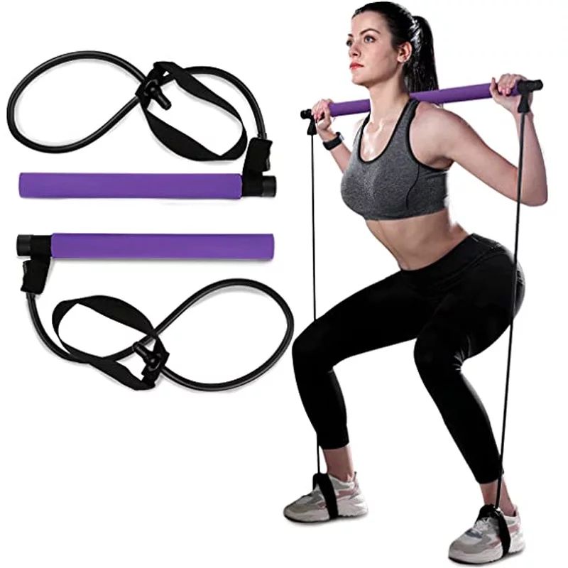 Multifunctional Pilates Fitness Yoga Stick/Bar Exercise Kits