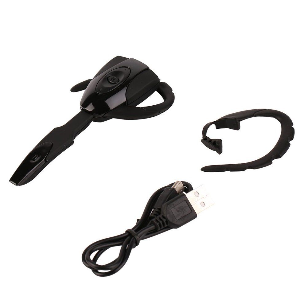 New Stereo Earphone Wireless Game Headset Headphone For Sony PS3-black