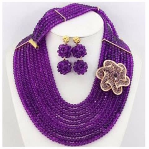 8-Layers Beaded Neckpiece