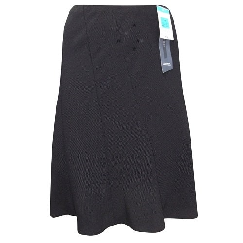 Pull On Vertical Panelled Skirt