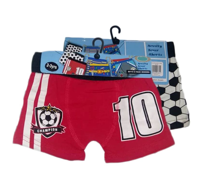 Boys Kids Boxers Underpants Football Underwear Pants