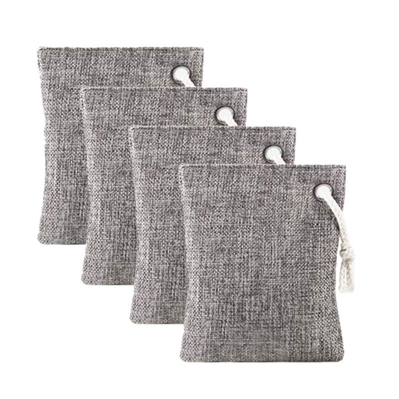 Air Purifying Bags Bamboo Charcoal Bags Air Purifying Deodorizer Bags For Fridge Freezers Cari's Closet Shoes Kitchens Basements Bedrooms Living Areas Keeps Rooms Fresh 200G
