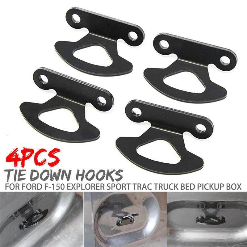 4PCS For Ford F-150 Explorer Sport Trac Truck Bed Pickup Box Inner Tie Down Hook