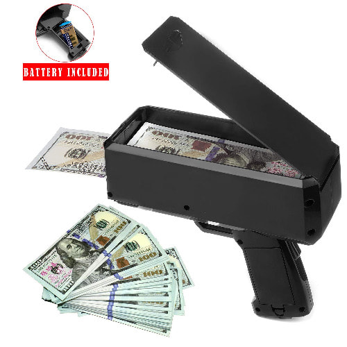 Unbranded Cash Canon Money Gun - Black