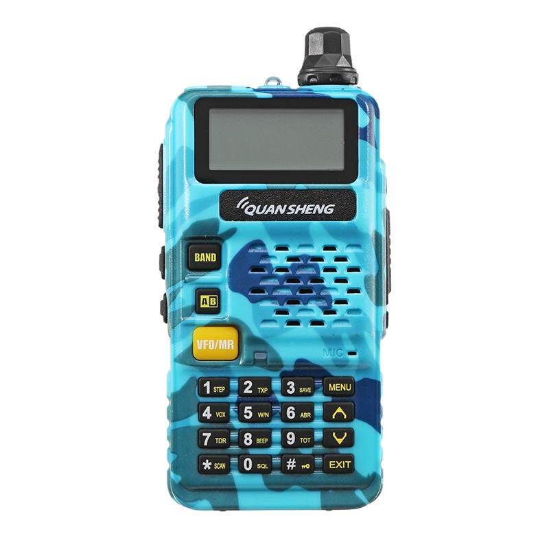 QUANSHENG R50 5W Dual Band 400-480/136-174MHz Ham Radio US PLUG White 37