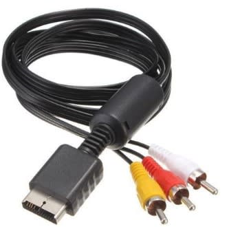 Cable Cord Audio Video Av For Sony Ps1 Ps2 Ps3