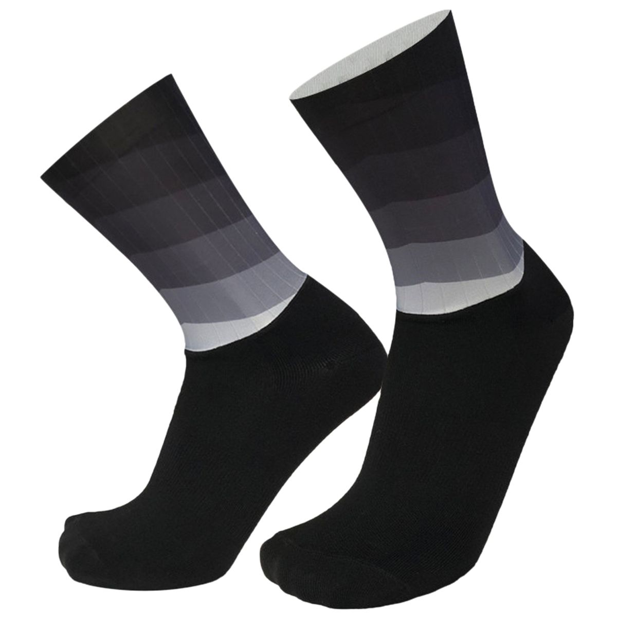 Men Women Gradient Color Socks Silicone Antiskidding