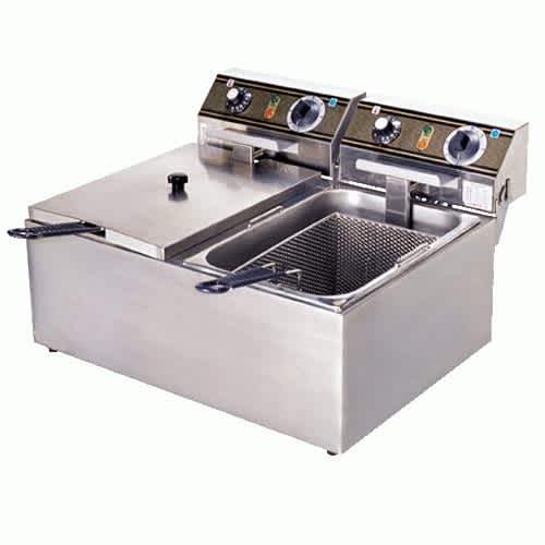 Electric Fryer With Double Basket