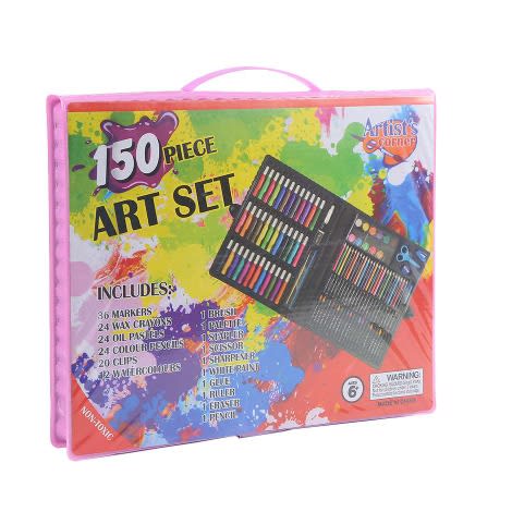 Kids Stationery Color Kit - 150pcs