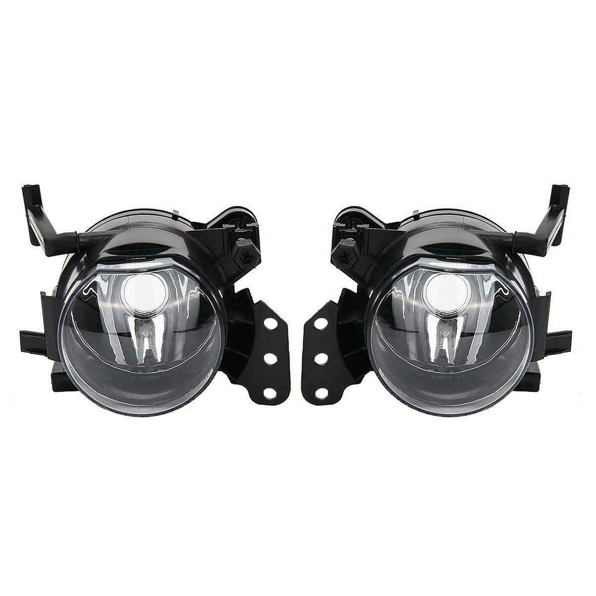 Pair M Sport Package Front Bumper Fog Lights Shell Cover