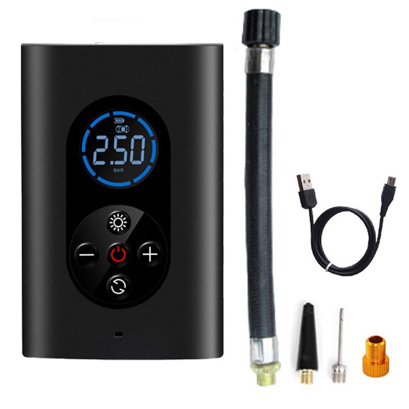 150PSI Rechargeable Car Air Inflator Pump With LED Lamp For Car Motorcycle Bicycle Tyre Tire Balls Wireless Mini Auto Air Pump