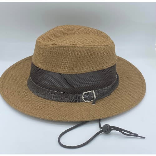 Classic Brown Men's Luxury Cowboy Hat