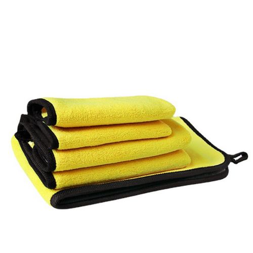 Microfiber Car Exterior And Interior Cleaning Towel-5Pcs