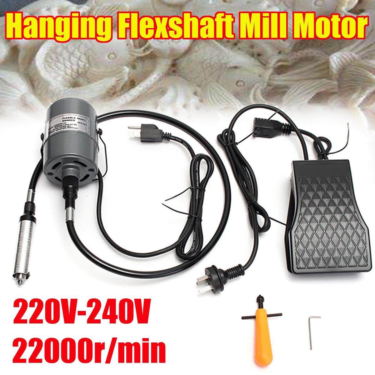 380W Hanging Flexible Shaft Mill Grinder Motor Jewelry Design And Repair Tool Kits