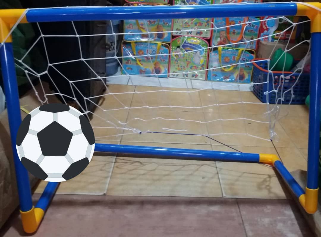 Mini Football Post, Net And Free Football