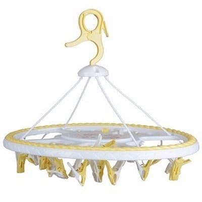 Pants/Underwear Cloth Hanger - 12 Clips