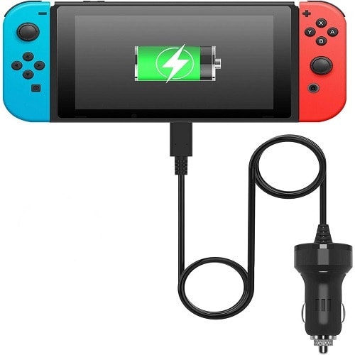 Car Charger For Nintendo Switch And Switch Lite