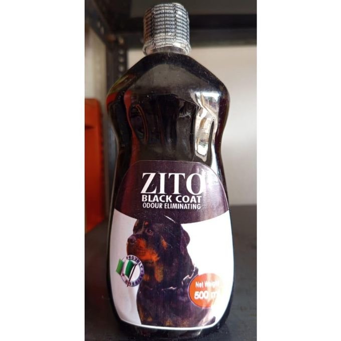 Zito Odour Eliminating Black Coat Shampoo For Black Dogs -500ml