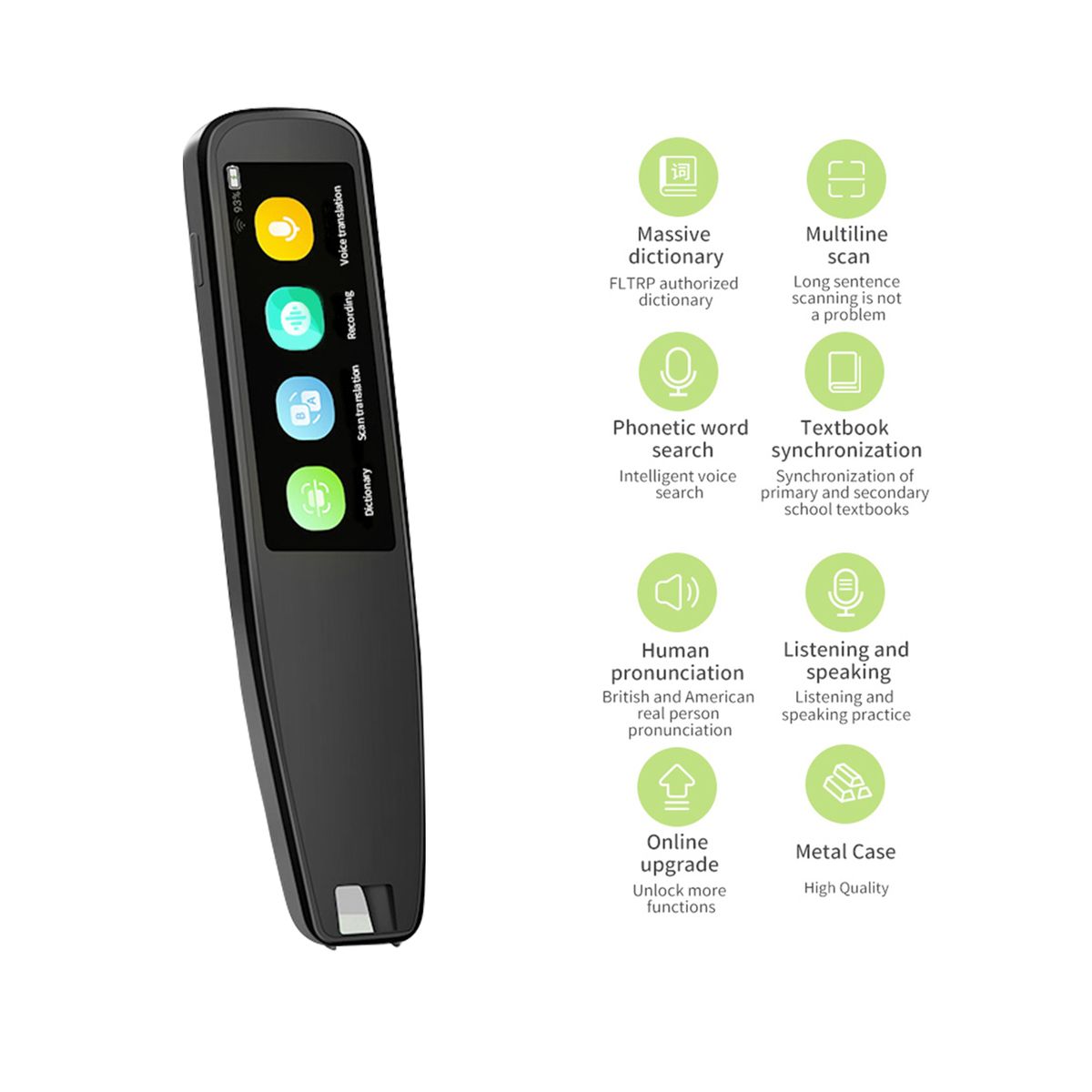 Dictionary Translation Pen Scanner Text Scanning Reading Translator