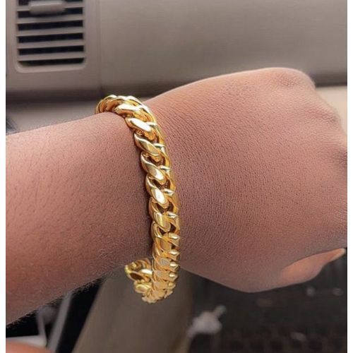 Cuban Hand Chain Gold