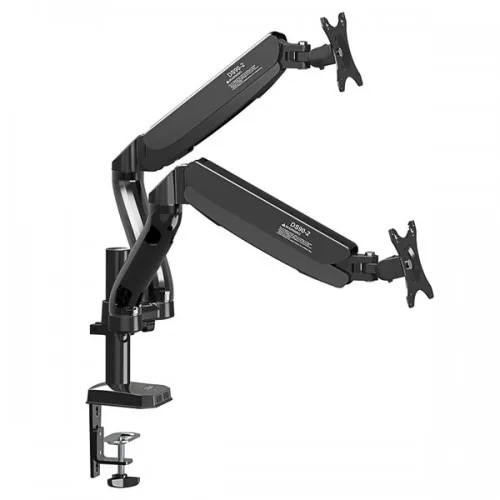 Dual Monitor Arm Desk Mount For 17 To 32 Inch